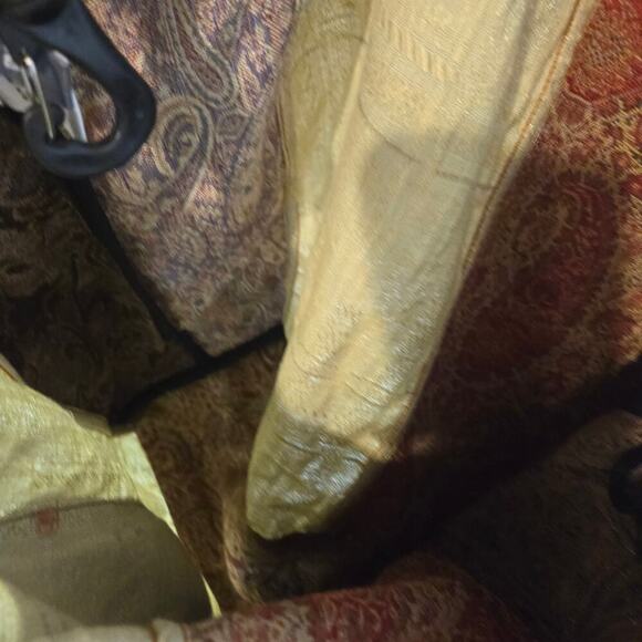 Anu Tote Paisley Boho Bag‎ Magnet Patchwork Tapestry Market Shopping Upcycled - Picture 9 of 10